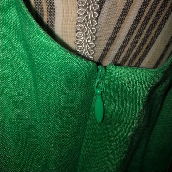 Ralph Lauren pleated green dress 2 - Picture 5 of 6